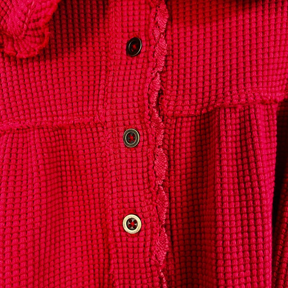 We The Free Queen Of Hearts Thermal | Retro Red | Size M - Picture 4 of 7